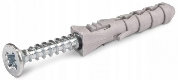 Kołek rozporowy 5x25 mm z wkrętem 3,5x30 mm i wiertłem Koelner FIX 29 el.