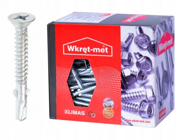 Wkręty samowiercące metal drewno 4,8x45 250szt - obrazek 2
