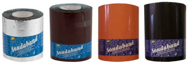 SOUDAL bitumiczna taśma dekarska 10cm/10m grafit - obrazek 2