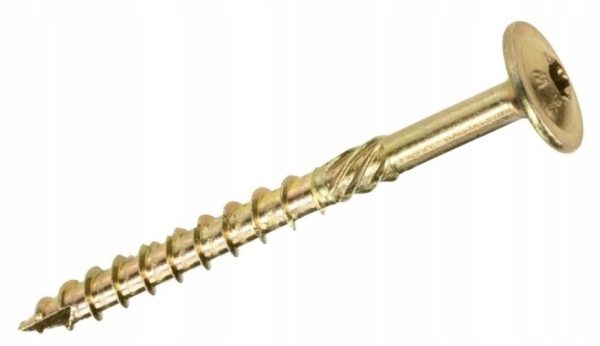Wkręty ciesielskie do drewna łeb talerzowy DOMAX CT 8x260mm 50szt. - obrazek 4