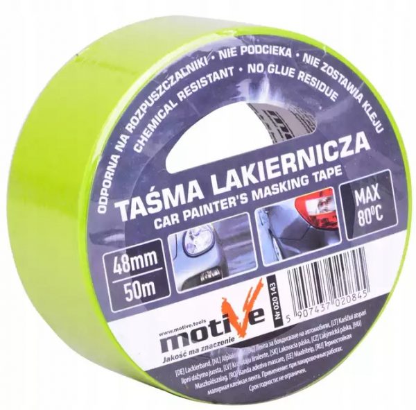 TAŚMA LAKIERNICZA 48mm/50m MOTIVE, 020 143, wykonana z papieru ryżowego