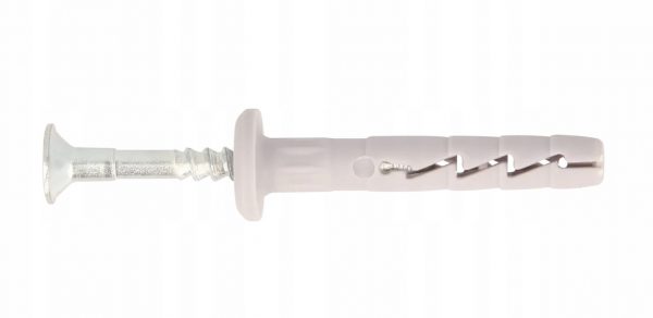Kołek wbijany z kołnierzem szybki montaż 6x40 mm FX-K Koelner 100 szt - obrazek 3