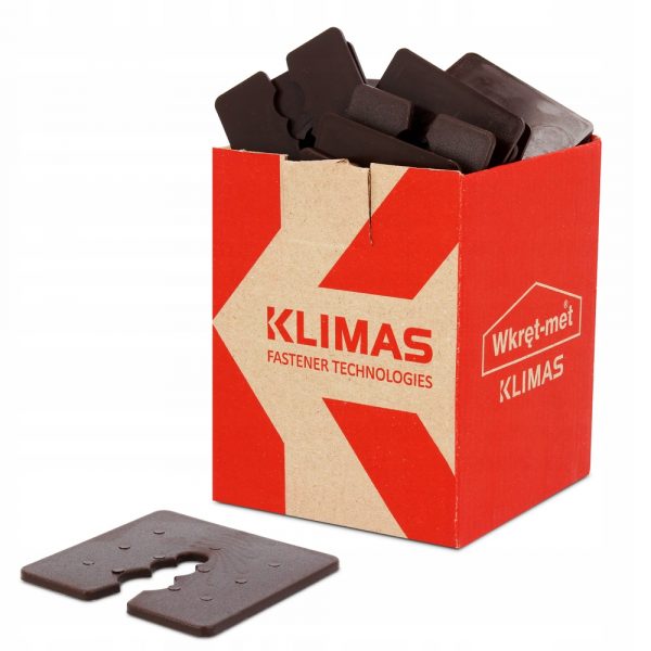 Podkładki dystansowe Klimas DW-02 2mm brąz 50szt - obrazek 11