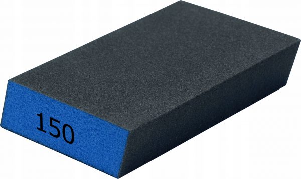 Kostka gąbka ścierna Blue Dolphin ścięta romb 150