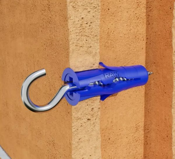 Kołek rozporowy 6x28 mm z hakiem sufitowym Rawlplug UNO RED 10 szt - obrazek 4