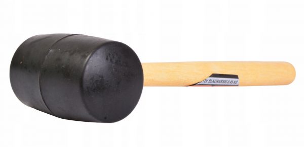 MŁOTEK GUMOWY 0.60kg UCHWYT DREWNIANY MOTIVE, 040 391 - obrazek 2