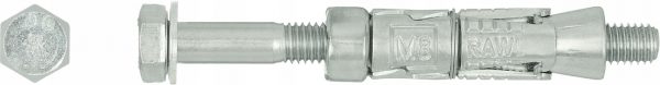 Kotwa mechaniczna ze śrubą RAWLBOLT beton 10x10 mm R-RBL Rawlplug 50 szt - obrazek 3