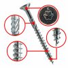 WKRĘTY DO DREWNA KMWHT 5x50 TORX 300 szt. biały ocynk KLIMAS - obrazek 2
