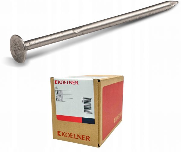 Gwóźdź gładki 4,5x125 mm czarny T-GB Koelner 5 kg