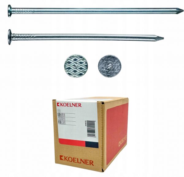 Gwóźdź gładki 4,5x125 mm ocynk T-GB Koelner 5 kg