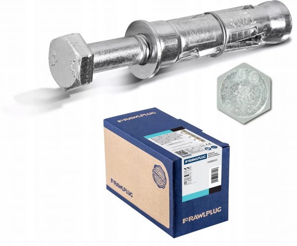 Kotwa mechaniczna ze śrubą RAWLBOLT beton 10x10 mm R-RBL Rawlplug 50 szt